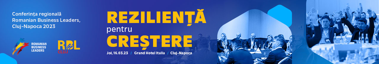 Reziliența pentru creștere în afaceri – dezbătută la Conferința regională RBL Cluj