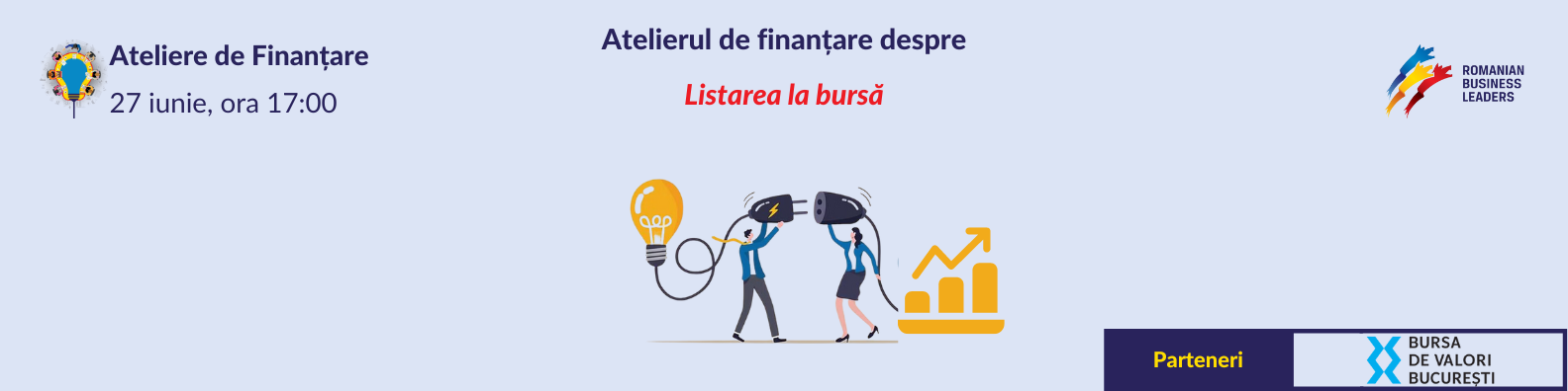Atelier de finanțare – Listarea la bursă